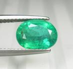 Smaragd Edelsteen - 2,32ct - inclusief gemlab certificaat, Sieraden, Tassen en Uiterlijk, Edelstenen, Ophalen of Verzenden, Nieuw