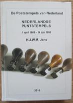Puntstempels NL in album + catalogus, T/m 1940, Verzenden, Gestempeld