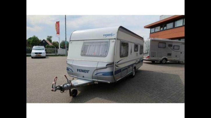 Fendt Topas 510 TFB uit 2005 - Ruime caravan!, Caravans en Kamperen, Caravans, Particulier, tot en met 4, 1250 - 1500 kg, Rondzit