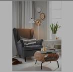 Ikea Strandmon fauteuil Grijs, Ophalen, Zo goed als nieuw, 50 tot 75 cm