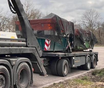Portaal Container Aanhanger (2 Bakken), Auto diversen, Aanhangers en Bagagewagens, Gebruikt, Ophalen