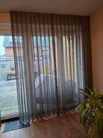 Prachtige gordijnen/vitrage, grijs, Ophalen, 200 cm of meer, Zo goed als nieuw, 200 cm of meer
