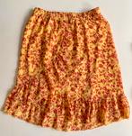 Leuke fleurige rok, L, Jazlyn, Jazlyn, Maat 42/44 (L), Oranje, Ophalen of Verzenden