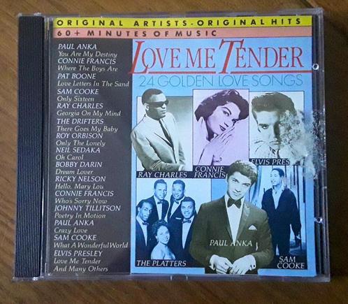 Love me tender - 24 golden love songs, Cd's en Dvd's, Cd's | Pop, Gebruikt, Ophalen of Verzenden