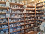 Blauw saks winkel, Ophalen