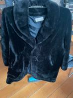Zwarte bijenkorf jas, goede staat, Ophalen of Verzenden, Zo goed als nieuw, Zwart