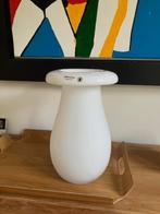 Vaas Stockholm Ikea - Ontwerper Maria Vinke, Wit, Ophalen of Verzenden, Minder dan 50 cm, Glas