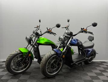 2x E chopper 45km 150km nieuwstaat e-chopper e cruiser 6.0 beschikbaar voor biedingen