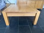 Salontafel blank eiken, Huis en Inrichting, Tafels | Salontafels, Ophalen, Gebruikt, 50 tot 100 cm, 50 tot 100 cm