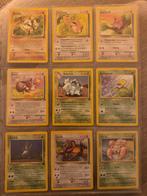 Oude pokemon kaarten 1999, Hobby en Vrije tijd, Verzamelkaartspellen | Pokémon, Ophalen of Verzenden, Zo goed als nieuw, Meerdere kaarten