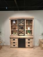 Buitenkans! Buffetkast Boulder, Mango hout, Huis en Inrichting, Kasten | Buffetkasten, Ophalen, Overige materialen, 200 cm of meer
