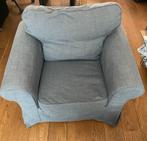Fauteuil IKEA, Ektorp antraciet, Huis en Inrichting, Fauteuils, Ophalen, Gebruikt, 75 tot 100 cm, 100 tot 125 cm