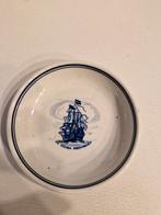 Delfts Blauw Schoteltje 'De Zeven Provinciën', Antiek en Kunst, Ophalen of Verzenden