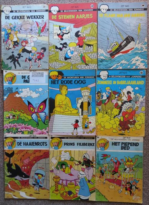 Jommeke stripboeken te ruil/te koop, Boeken, Stripboeken, Gelezen, Meerdere stripboeken, Ophalen of Verzenden