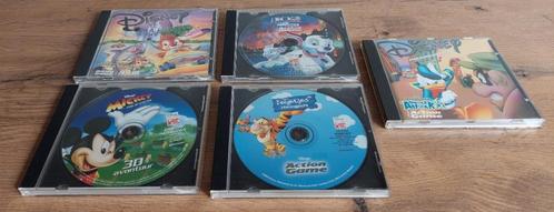 Vijf Disney CD Roms zie omschrijving, Spelcomputers en Games, Games | Pc, Zo goed als nieuw, Avontuur en Actie, 1 speler, Vanaf 3 jaar