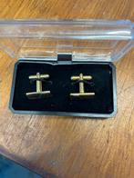 Manchetknopen met doosje - Geen goud, Ophalen of Verzenden, Zo goed als nieuw, Overige kleuren, Met patroon