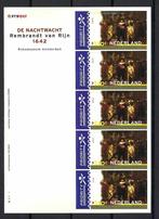 NVPH Velletje V1904 de Nachtwacht (zelfklevende zegels), Postzegels en Munten, Postzegels | Nederland, Na 1940, Ophalen of Verzenden