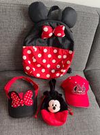Disney petten rugtas en tasje Mickey Minnie Mouse style, Verzamelen, Disney, Ophalen of Verzenden, Mickey Mouse, Zo goed als nieuw
