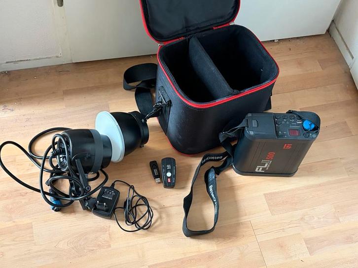 Jinbei FL II 500 Accu Flitser, Spelcomputers en Games, Spelcomputers | Overige, Gebruikt, Ophalen of Verzenden