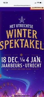 2 tickets Winterspektakel, Tickets en Kaartjes, Twee personen