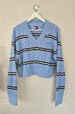 Tommy hilfiger icon v hals trui 
nieuw, Blauw, Ophalen of Verzenden, Zo goed als nieuw, Maat 36 (S)