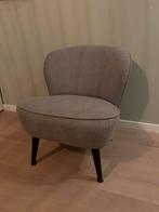 Lichtgrijze Woood Fauteuil, Ophalen, Zo goed als nieuw, Hout, Eén
