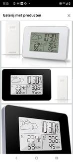 Draadloos Weerstation met Binnen- en Buitentemperatuur, Ophalen of Verzenden