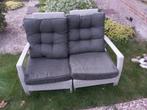 Buitenbankje / 2 losse stoelen, Tuin en Terras, Tuinbanken, Ophalen, Gebruikt, Wicker