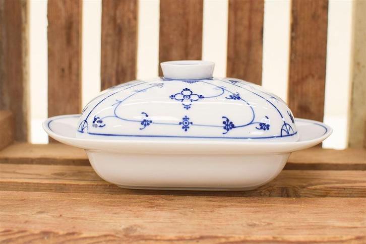 Blau Saks Winterling Bavaria porseleinen botervloot 47672, Huis en Inrichting, Keuken | Servies, Gebruikt, Overige typen, Overige stijlen