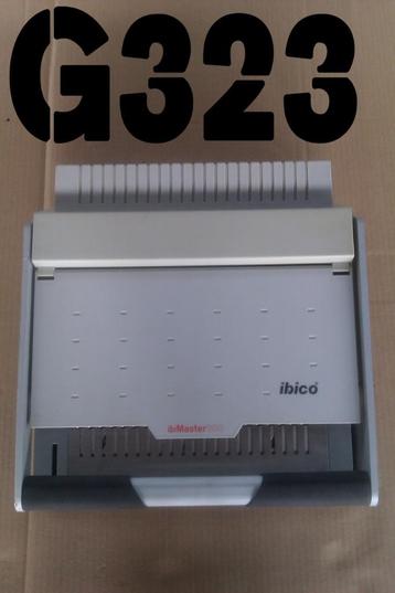 Ibico inbind machine ibimaster 300 beschikbaar voor biedingen