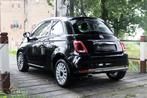Fiat 500 1.0 Hybrid Lounge 2021 ZWART | Apple CarPlay | Airc, Auto's, Gebruikt, Euro 6, Leder en Stof, Zwart