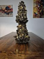 Handgemaakte dennenappel kerstboom 72 cm met LED, Ophalen, Nieuw