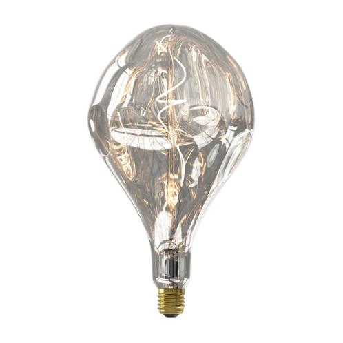Calex Organic Evo Silver Led XXL, Huis en Inrichting, Lampen | Losse lampen, Nieuw, Led-lamp, Minder dan 30 watt, E27 (groot)