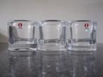 Iittala Kivi Marimekko sfeerlichthouder 3 stuks 6 cm bij 6 c, Overige materialen, Overige kleuren, Ophalen of Verzenden, Zo goed als nieuw