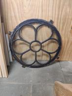 Gietijzeren Raam - 80cm Doorsnede, Antiek en Kunst, Ophalen of Verzenden
