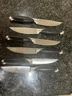 Tupperware Chef Series Pro Steakmessen Set, Gebruikt, Ophalen of Verzenden, Rvs of Chroom, Vaatwasserbestendig