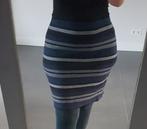Kokerrok blauw Yessica L, Kleding | Dames, Rokken, Maat 42/44 (L), Nieuw, Knielengte, C&A