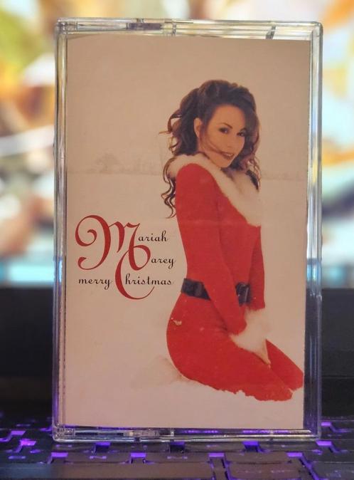 Mariah carey - merry christmas - Cassette, Cd's en Dvd's, Cassettebandjes, Gebruikt, Origineel, Pop, 1 bandje, Verzenden