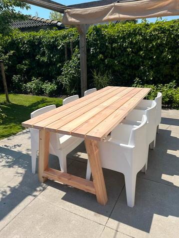 Box tuinstoelen wit - 6 stuks beschikbaar voor biedingen