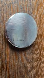 Zilveren Poederdoos, Engels, 1941, Sieraden, Tassen en Uiterlijk, Antieke sieraden, Ophalen of Verzenden, Zilver, Overige typen