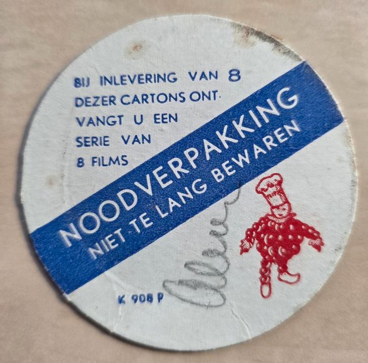 183) NOODVERPAKKING WWII  FLIPJE TIEL DE BETUWE, Verzamelen, Merken en Reclamevoorwerpen, Gebruikt, Overige typen, Ophalen of Verzenden
