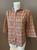 Geweldige vintage blouse maat 36 S, Kleding | Dames, Blouses en Tunieken, Douwenmaat 8-3 Meppel, Info@again.nu, Bruin, Ophalen of Verzenden