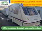 ELDDIS WISP 470 ZAKLUIFEL + STAPELBED + AUTARK + VOORTENT, Caravans en Kamperen, Caravans, Serviceluik, Elddis, Bedrijf, Tot en met 4