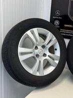 Opel Corsa D originele velgen set zomerbanden 185/65R15 2009, Auto-onderdelen, Banden en Velgen, Gebruikt, 15 inch, Banden en Velgen