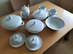 Koningl Pr. Tettau servies delen wit, Ophalen