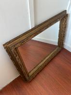 Spiegel antiek, Antiek en Kunst, Ophalen, Rechthoekig