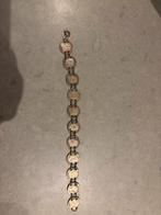 Armband met Engelse muntjes, 1898, Ophalen of Verzenden, Gebruikt, Zilver, Met bedels of kralen