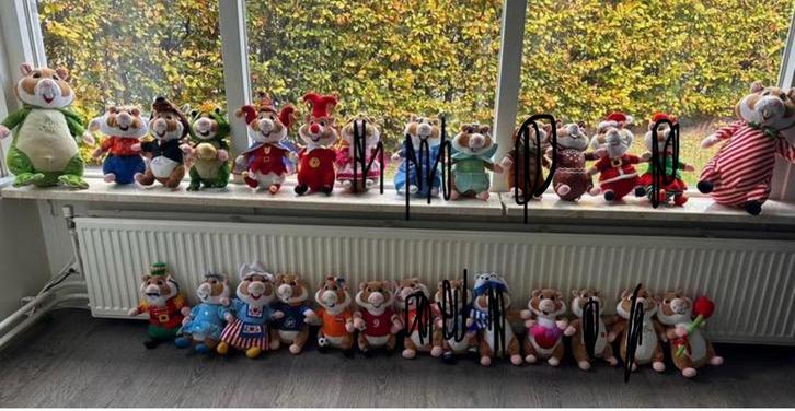 AH Hamsters Verzameling, Kinderen en Baby's, Speelgoed | Knuffels en Pluche, Zo goed als nieuw, Overige typen, Ophalen of Verzenden