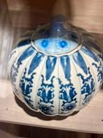 Chinese Gemberpot Porselein Blauw-Wit Antiek Keramiek Aardew, Ophalen of Verzenden