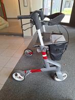Rollator lichtgewicht aluminium lees beschrijving nieuwstaat, Diversen, Rollators, Ophalen, Opvouwbaar, Zo goed als nieuw